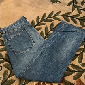 Faconnable Blue Straight Leg Jeans